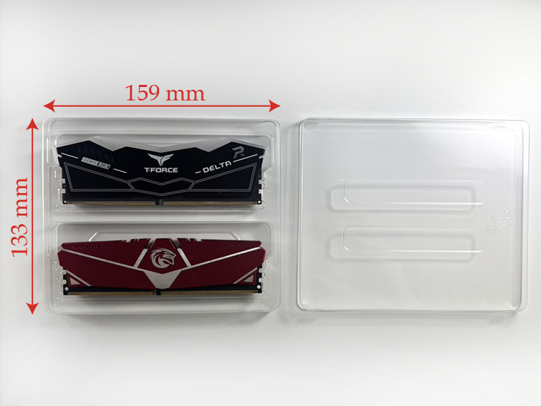 ddr plastic antistatic tray packaging mpk3010-002b